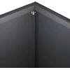 Sodo vazonas Antracito 40 x 30 x 30 cm Šaltai valcuotas plienas