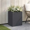 Sodo vazonas Antracito 40 x 30 x 50 cm Šaltai valcuotas plienas