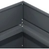 Sodo vazonas Antracito 40 x 40 x 60 cm Šaltai valcuotas plienas