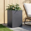 Sodo vazonas Antracito 40 x 40 x 75 cm Šaltai valcuotas plienas