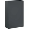Sodo vazonas Antracito 50 x 20 x 75 cm Šaltai valcuotas plienas