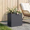 Sodo vazonas Antracito 50 x 30 x 40 cm Šaltai valcuotas plienas