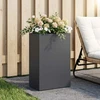 Sodo vazonas Antracito 50 x 40 x 75 cm Šaltai valcuotas plienas