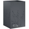 Sodo vazonas Antracito 50 x 50 x 75 cm Šaltai valcuotas plienas