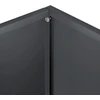 Sodo vazonas Antracito 60 x 40 x 50 cm Šaltai valcuotas plienas