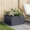Sodo vazonas Antracito 60 x 60 x 30 cm Šaltai valcuotas plienas