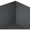 Sodo vazonas Antracito 60 x 60 x 40 cm Šaltai valcuotas plienas