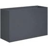 Sodo vazonas Antracito 80 x 30 x 50 cm Šaltai valcuotas plienas