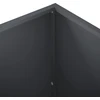 Sodo vazonas Antracito 80 x 40 x 40 cm Šaltai valcuotas plienas