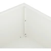Sodo vazonas Balta 100 x 100 x 20 cm Šaltai valcuotas plienas