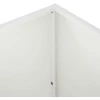 Sodo vazonas Balta 100 x 40 x 40 cm Šaltai valcuotas plienas
