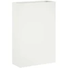 Sodo vazonas Balta 40 x 20 x 75 cm Šaltai valcuotas plienas