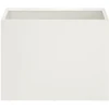 Sodo vazonas Balta 40 x 30 x 30 cm Šaltai valcuotas plienas