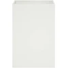 Sodo vazonas Balta 40 x 40 x 60 cm Šaltai valcuotas plienas