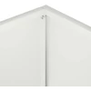 Sodo vazonas Balta 50 x 40 x 50 cm Šaltai valcuotas plienas