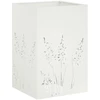 Sodo vazonas Balta 50 x 50 x 75 cm Šaltai valcuotas plienas