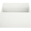 Sodo vazonas Balta 60 x 60 x 30 cm Šaltai valcuotas plienas