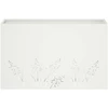 Sodo vazonas Balta 80 x 20 x 49 cm Šaltai valcuotas plienas