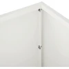 Sodo vazonas Balta 80 x 30 x 30 cm Šaltai valcuotas plienas