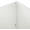 Sodo vazonas Balta 80 x 40 x 40 cm Šaltai valcuotas plienas