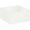Sodo vazonas Balta 80 x 80 x 40 cm Šaltai valcuotas plienas