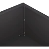 Sodo vazonas Juoda 100 x 100 x 20 cm Šaltai valcuotas plienas