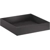 Sodo vazonas Juoda 100 x 100 x 20 cm Šaltai valcuotas plienas
