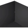 Sodo vazonas Juoda 100 x 100 x 40 cm Šaltai valcuotas plienas