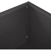 Sodo vazonas Juoda 100 x 30 x 49 cm Šaltai valcuotas plienas
