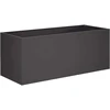 Sodo vazonas Juoda 100 x 40 x 40 cm Šaltai valcuotas plienas
