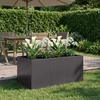 Sodo vazonas Juoda 120 x 80 x 60 cm Šaltai valcuotas plienas