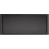 Sodo vazonas Juoda 40 x 20 x 75 cm Šaltai valcuotas plienas