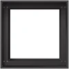 Sodo vazonas Juoda 40 x 40 x 60 cm Šaltai valcuotas plienas