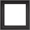 Sodo vazonas Juoda 40 x 40 x 60 cm Šaltai valcuotas plienas