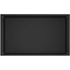 Sodo vazonas Juoda 50 x 30 x 75 cm Šaltai valcuotas plienas
