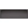 Sodo vazonas Juoda 60 x 20 x 20 cm Šaltai valcuotas plienas