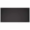 Sodo vazonas Juoda 60 x 30 x 50 cm Šaltai valcuotas plienas