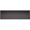Sodo vazonas Juoda 80 x 30 x 30 cm Šaltai valcuotas plienas