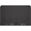 Sodo vazonas Juoda 80 x 30 x 49 cm Šaltai valcuotas plienas