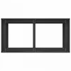 Sodo vazonas Juoda 80 x 40 x 60 cm Šaltai valcuotas plienas