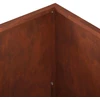 Sodo vazonas Rūdijanti 100 x 40 x 40 cm
