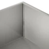 Sodo vazonas Sidabrinė 100 x 100 x 30 cm Nerūdijantis plienas