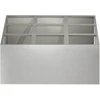Sodo vazonas Sidabrinė 100 x 100 x 40 cm Nerūdijantis plienas