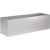 Sodo vazonas Sidabrinė 100 x 30 x 30 cm Galvanizuotas plienas
