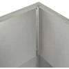 Sodo vazonas Sidabrinė 100 x 30 x 49 cm Nerūdijantis plienas