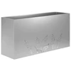 Sodo vazonas Sidabrinė 100 x 30 x 49 cm Galvanizuotas plienas