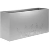 Sodo vazonas Sidabrinė 100 x 30 x 49 cm Galvanizuotas plienas