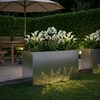 Sodo vazonas Sidabrinė 100 x 30 x 49 cm Galvanizuotas plienas