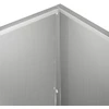 Sodo vazonas Sidabrinė 100 x 50 x 50 cm Galvanizuotas plienas