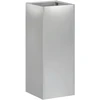 Sodo vazonas Sidabrinė 20 x 20 x 40 cm Galvanizuotas plienas